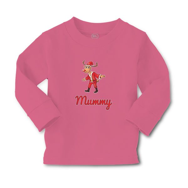 Baby Clothes Mummy and A Deer in An Christmas Santa Claus's Costume with Horns - Cute Rascals