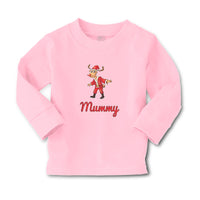 Baby Clothes Mummy and A Deer in An Christmas Santa Claus's Costume with Horns - Cute Rascals