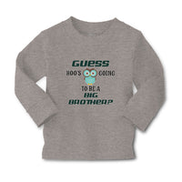 Baby Clothes Guess Hoo's Going to Be A Big Brother Boy & Girl Clothes Cotton - Cute Rascals
