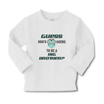 Baby Clothes Guess Hoo's Going to Be A Big Brother Boy & Girl Clothes Cotton - Cute Rascals