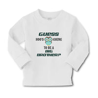 Baby Clothes Guess Hoo's Going to Be A Big Brother Boy & Girl Clothes Cotton - Cute Rascals