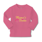 Baby Clothes Mama's Bestie with Pink Heart Outline Boy & Girl Clothes Cotton - Cute Rascals