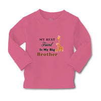 Baby Clothes My Best Friend Is My Big Brother Boy & Girl Clothes Cotton - Cute Rascals