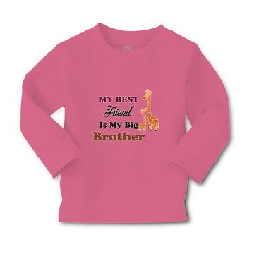 Baby Clothes My Best Friend Is My Big Brother Boy & Girl Clothes Cotton