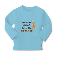 Baby Clothes My Best Friend Is My Big Brother Boy & Girl Clothes Cotton - Cute Rascals