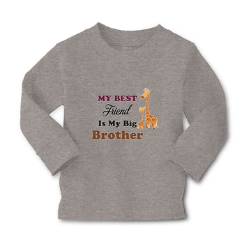 Baby Clothes My Best Friend Is My Big Brother Boy & Girl Clothes Cotton