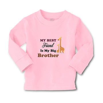 Baby Clothes My Best Friend Is My Big Brother Boy & Girl Clothes Cotton