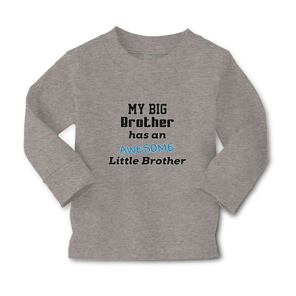 Baby Clothes My Big Brother Has An Awesome Little Brother Boy & Girl Clothes - Cute Rascals