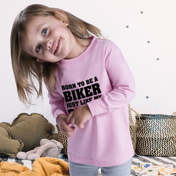 Baby Clothes Born to Be A Biker Just like My Daddy Boy & Girl Clothes Cotton - Cute Rascals