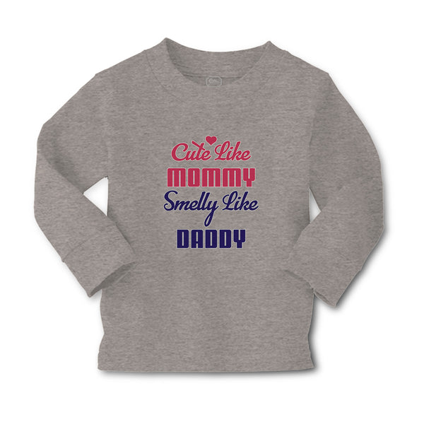 Baby Clothes Cute like Mommy Smelly like Daddy Boy & Girl Clothes Cotton - Cute Rascals