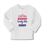 Baby Clothes Cute like Mommy Smelly like Daddy Boy & Girl Clothes Cotton - Cute Rascals