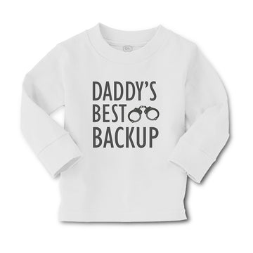 Baby Clothes Daddy's Best Backup Boy & Girl Clothes Cotton