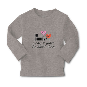 Baby Clothes Hi Daddy! I Can'T Wait to You! Boy & Girl Clothes Cotton