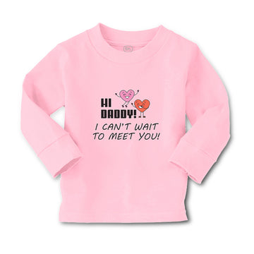 Baby Clothes Hi Daddy! I Can'T Wait to You! Boy & Girl Clothes Cotton