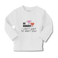 Baby Clothes Hi Daddy! I Can'T Wait to You! Boy & Girl Clothes Cotton