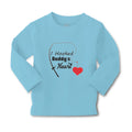 Baby Clothes I Hooked Daddy's Heart Boy & Girl Clothes Cotton