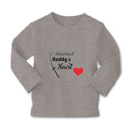 Baby Clothes I Hooked Daddy's Heart Boy & Girl Clothes Cotton - Cute Rascals