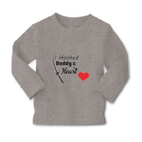 Baby Clothes I Hooked Daddy's Heart Boy & Girl Clothes Cotton - Cute Rascals