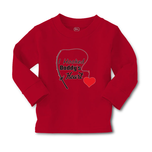 Baby Clothes I Hooked Daddy's Heart Boy & Girl Clothes Cotton - Cute Rascals