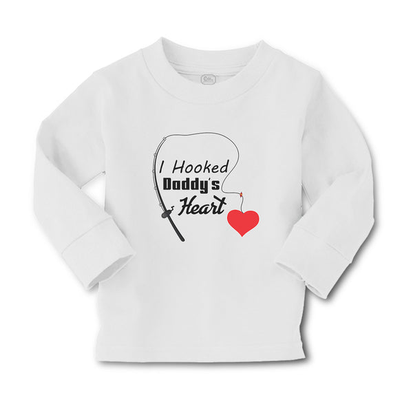 Baby Clothes I Hooked Daddy's Heart Boy & Girl Clothes Cotton - Cute Rascals