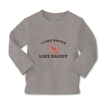Baby Clothes I like Racks like Daddy Boy & Girl Clothes Cotton