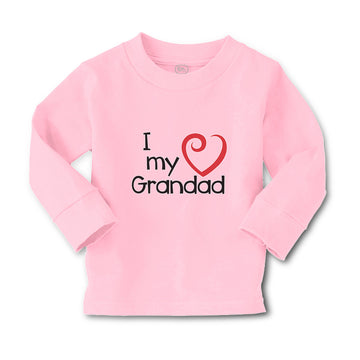 Baby Clothes I Love My Grandad Boy & Girl Clothes Cotton