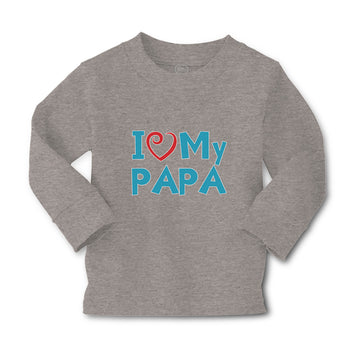 Baby Clothes I Love My Papa Boy & Girl Clothes Cotton