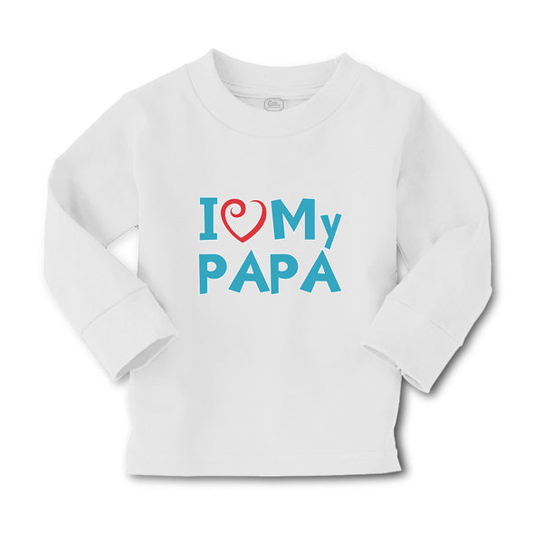 Baby Clothes I Love My Papa Boy & Girl Clothes Cotton - Cute Rascals