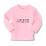 Baby Clothes I Love My Pops Lots and Lots Boy & Girl Clothes Cotton - Cute Rascals