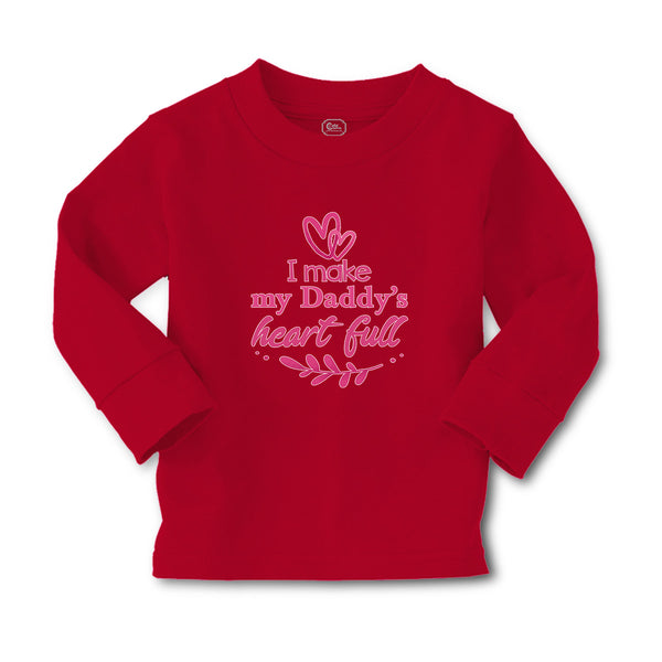 Baby Clothes I Make My Daddy's Heart Full Boy & Girl Clothes Cotton - Cute Rascals