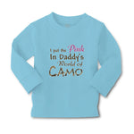 Baby Clothes I Put The Pink in Daddy's World of Camo Boy & Girl Clothes Cotton - Cute Rascals