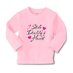 Baby Clothes I Stole Daddy's Heart Boy & Girl Clothes Cotton - Cute Rascals