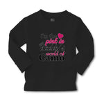 Baby Clothes I'M The Pink in My Daddy's World of Camo Boy & Girl Clothes Cotton - Cute Rascals