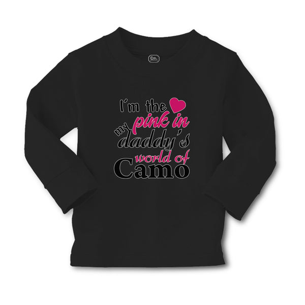 Baby Clothes I'M The Pink in My Daddy's World of Camo Boy & Girl Clothes Cotton - Cute Rascals
