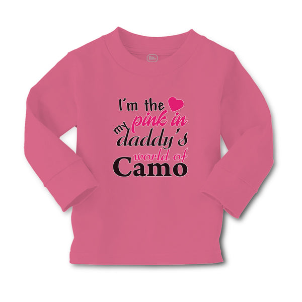 Baby Clothes I'M The Pink in My Daddy's World of Camo Boy & Girl Clothes Cotton - Cute Rascals