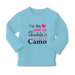 Baby Clothes I'M The Pink in My Daddy's World of Camo Boy & Girl Clothes Cotton - Cute Rascals