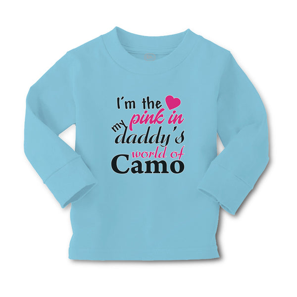 Baby Clothes I'M The Pink in My Daddy's World of Camo Boy & Girl Clothes Cotton - Cute Rascals