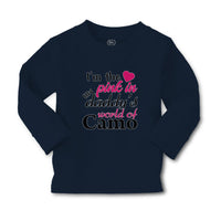 Baby Clothes I'M The Pink in My Daddy's World of Camo Boy & Girl Clothes Cotton - Cute Rascals