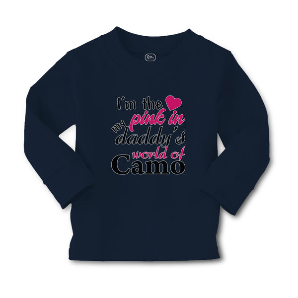 Baby Clothes I'M The Pink in My Daddy's World of Camo Boy & Girl Clothes Cotton - Cute Rascals