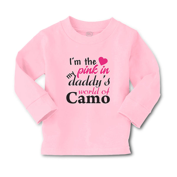 Baby Clothes I'M The Pink in My Daddy's World of Camo Boy & Girl Clothes Cotton - Cute Rascals