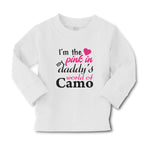 Baby Clothes I'M The Pink in My Daddy's World of Camo Boy & Girl Clothes Cotton - Cute Rascals