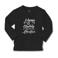 Baby Clothes Mama & Daddy Are My Besties Boy & Girl Clothes Cotton - Cute Rascals