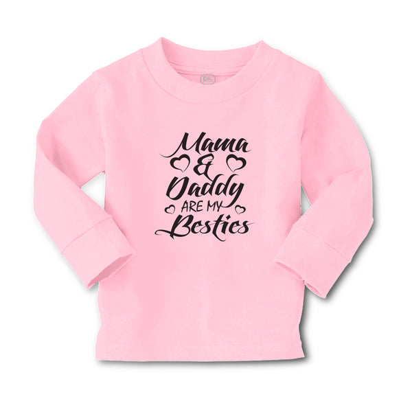 Baby Clothes Mama & Daddy Are My Besties Boy & Girl Clothes Cotton - Cute Rascals