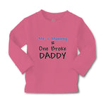 Baby Clothes Me + Mommy = 1 Broke Daddy Boy & Girl Clothes Cotton - Cute Rascals