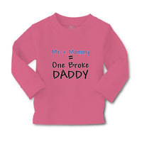 Baby Clothes Me + Mommy = 1 Broke Daddy Boy & Girl Clothes Cotton - Cute Rascals