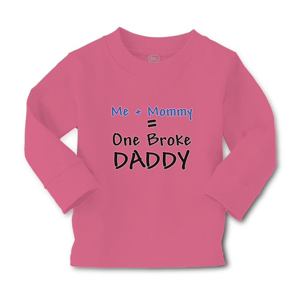Baby Clothes Me + Mommy = 1 Broke Daddy Boy & Girl Clothes Cotton - Cute Rascals