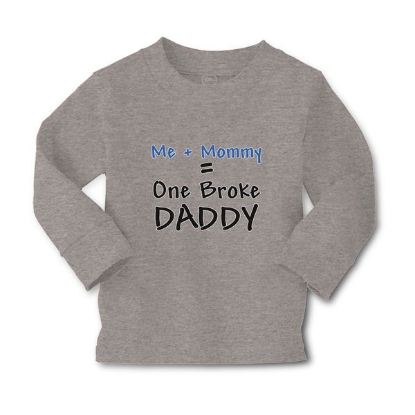 Baby Clothes Me + Mommy = 1 Broke Daddy Boy & Girl Clothes Cotton - Cute Rascals