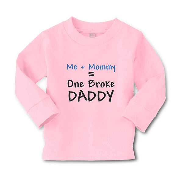 Baby Clothes Me + Mommy = 1 Broke Daddy Boy & Girl Clothes Cotton - Cute Rascals