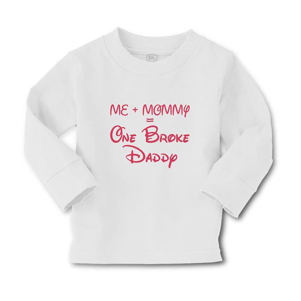 Baby Clothes Me + Mommy = 1 Broke Daddy Boy & Girl Clothes Cotton - Cute Rascals