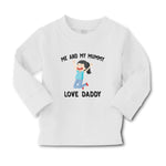 Baby Clothes Me and My Mummy Love Daddy Boy & Girl Clothes Cotton - Cute Rascals